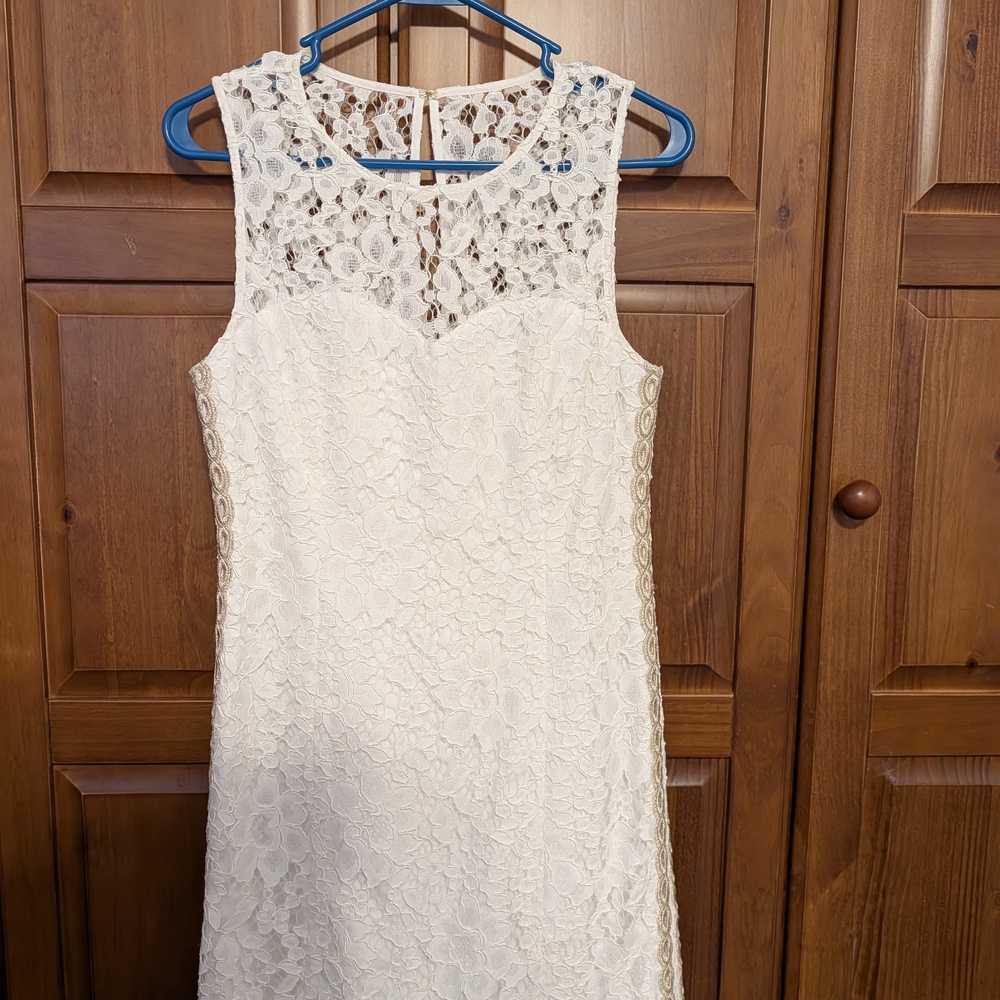 Lilly Pulitzer Lace Midi Dress - Cream